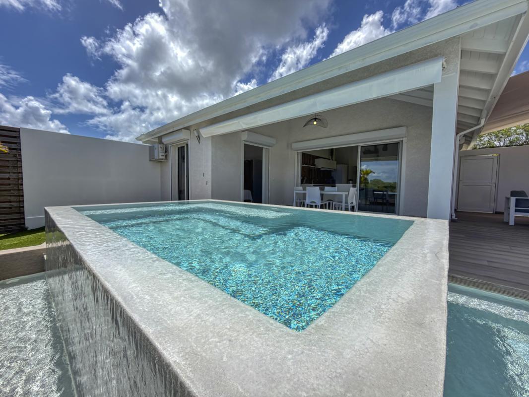 5.Location villa 2 chambres piscine vue mer Le Gosier Guadeloupe